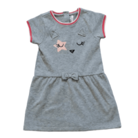 Robe tissu pailleté Tête de chat ORCHESTRA – 2A