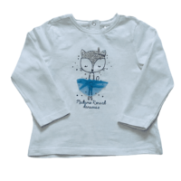 T-shirt manches longues renard ORCHESTRA – 12M