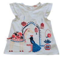 T-shirt motifs bleu et rouge DPAM – 2A