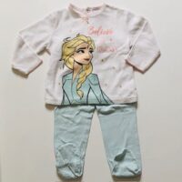 Pyjama velours/coton Elsa 2 pces DISNEY BABY – 18M