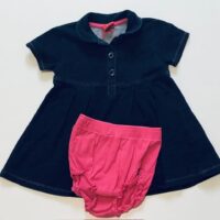 Robe jean + bloomer PUMA – 18M