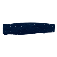 Bandeau bleu marine pois blancs H&M – 12M