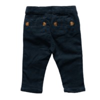 Pantalon bleu marine simili marron OBAÏBI – 6M