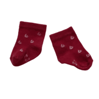 Paire de chaussettes rouges bateaux PETIT BATEAU – 15/18