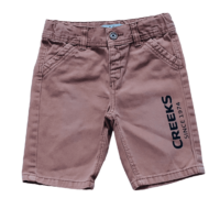 Bermuda jean vieux rose CREEKS – 24M