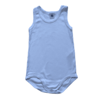 Body sans manches blanc uni PETIT BATEAU – 36M