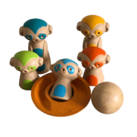 Jeu de bowling en bois Suricates PLAN TOYS