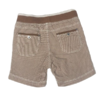 Short fines rayures marron OBAÏBI - 3M – Image 2