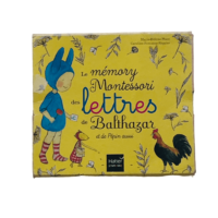 Le Mémory Montessori des lettres de Balthazar