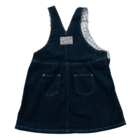 Robe salopette jean foncé PETIT BATEAU – 24M