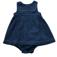 Robe jean fluide + bloomer JACADI – 12M