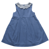 Robe bleu clair à col blanc JACADI – 36M