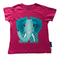 T-shirt rose éléphant COQENPATE – 4A