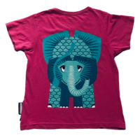 T-shirt rose éléphant COQENPATE – 4A