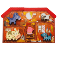 Puzzle ferme Montessori