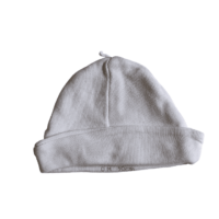 Bonnet coton blanc  – 0M