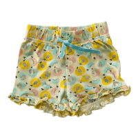 Short coton jaune motifs fruits GEMO – 6M