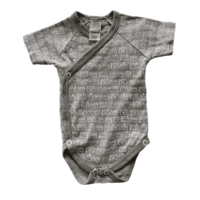 Lot de 2 bodies gris clair MIGNON – 0M