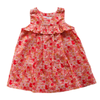 Robe rose fleurie JACADI – 6M