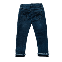 Pantalon jean fleurs brodées ORCHESTRA – 3A