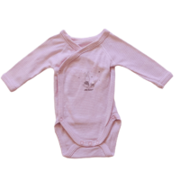 Body à rayures roses  PETIT BATEAU – 0M