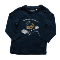 T-shirt bleu marine ORCHESTRA – 12M