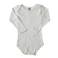 Body manches longues blanc PETIT BATEAU – 24M