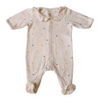 Pyjama coton rose cœurs multicolores PETIT BATEAU – 1M