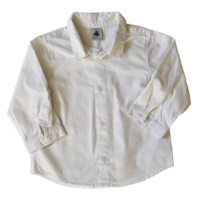 Chemise blanche PETIT BATEAU – 18M