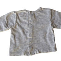 T-shirt ML gris BABYBOL – 1M