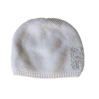 Bonnet blanc laine OBAÏBI – 0/1M