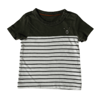 T-shirt kaki et rayures C&A – 24M