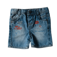 Short jean brodé TAO – 9M