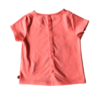 T-shirt rose girafe OBAÏBI – 6M