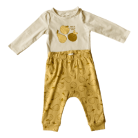 Ensemble Body ML + pantalon motifs fruits LC WAIKIKI – 6M