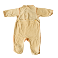 Pyjama velours orange animaux TOUT SIMPLEMENT – 3M