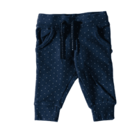 Pantalon chaud bleu pois argentés OBAÏBI – 3M