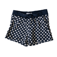 Short bleu marine pois blancs OBAÏBI – 18M