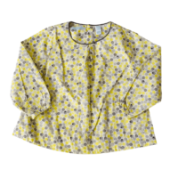 Blouse motifs jaunes et gris OBAÏBI – 18M