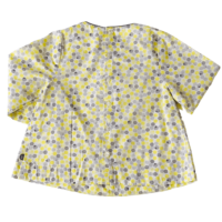 Blouse motifs jaunes et gris OBAÏBI – 18M