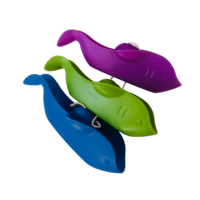 Lot de 3 jouets de bain bateau baleine