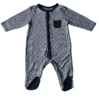 Pyjama coton bleu marin OBAÏBI – 9 M