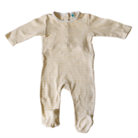 Pyjama coton rayures jaunes TEX – 9M