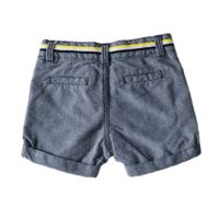 Short jean ceinture lacet OBAÏBI – 6M