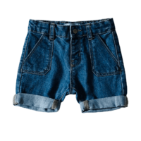 Short jean bleu OBAÏBI – 6M