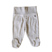 Pantalon blanc pied fermé  OBAÏBI – 3M