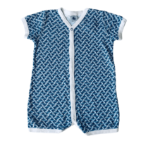 Barboteuse bleu et blanc  PETIT BATEAU – 6M