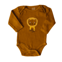 Body ML marron motif lion  KIABI – 3M